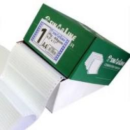 Sinarline Computer Paper A4, 3 Ply, Plain White, NCR, Box of 500 Sets