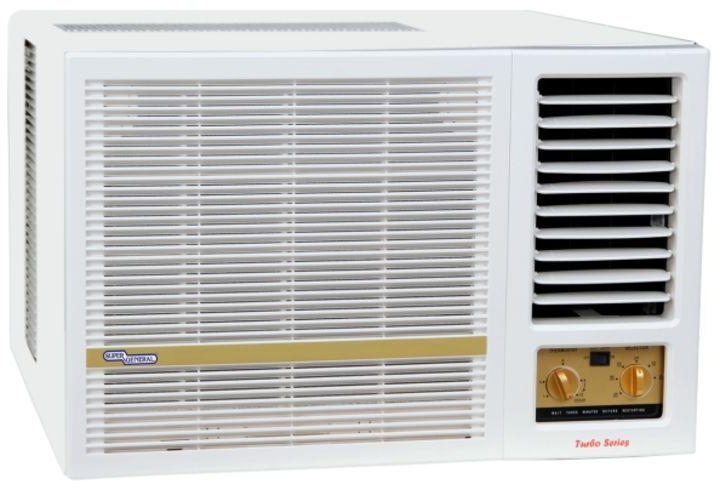Super General Window Air Conditioner 24000 BTU SGA25HE White (Installation Not Included)