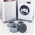 4pcs Household Anti Vibration Foot Pads Refrigerator Mat Washer Dryer