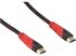Hdmi cable 5 meter - red and black, USB