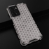 For Oppo A77s 4G , Shockproof Honeycomb Pattern Phone Case Cover - Transparent