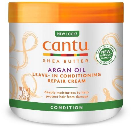 Cantu Argan Oil Leave-In Conditioning Repair Cream 453G