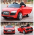 Megastar - Ride On 6V Audi Style Four-Wheel Dual-Drive RC Car - Red- Babystore.ae