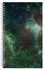 A4 Printed Spiral Bound Notebook Green/Blue/Black