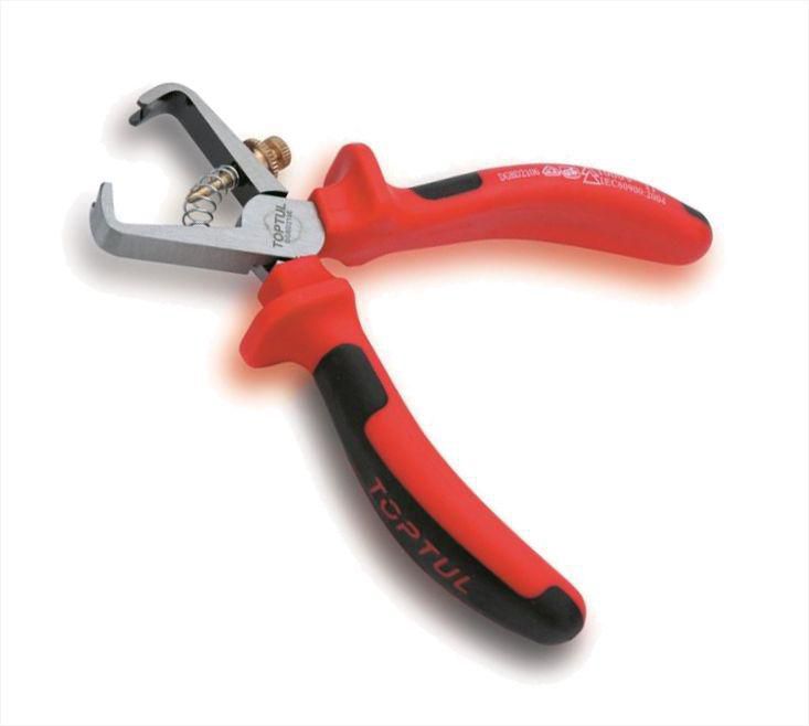 TOPTUL DGBD2106 VDE Insulated Wire Stripping Pliers