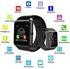 GT08 Smart Watches Ouch Screen Sport Wrist Watch Phone-Black