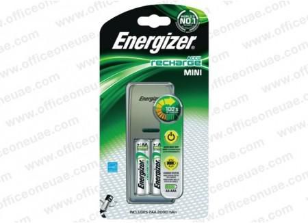 Energizer Battery Charger with 2 AA Rechargeable Batteries
