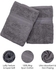 Supreme Quality Towels, Premium 100% Cotton, Ultra Soft, Highly Absorbent, Luxurious 2-Piece Bath Size Towel Set 550gsm (70x130), Charcoal Gray