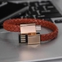 Bracelet USB C Travel Charger Bracelet Charge Cable Braided Cords：Short USB Type C Charging Data Cable-8.66 inch Flat Outdoor Phone USB Charging Cord