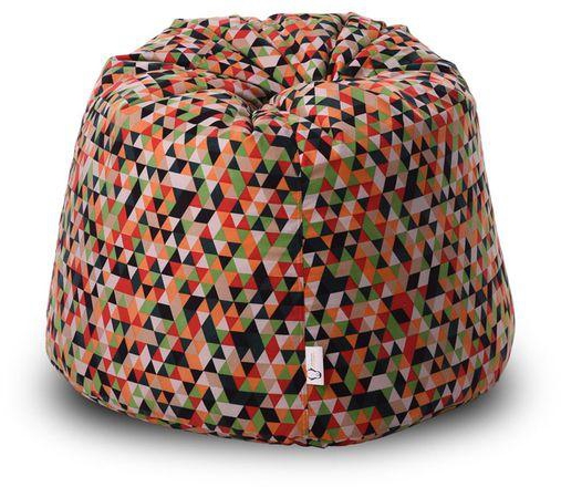 Penguin Comfort Bean Bag Plush - 70*95 - Multi Colors Red*Green Triangles 1.00 Piece