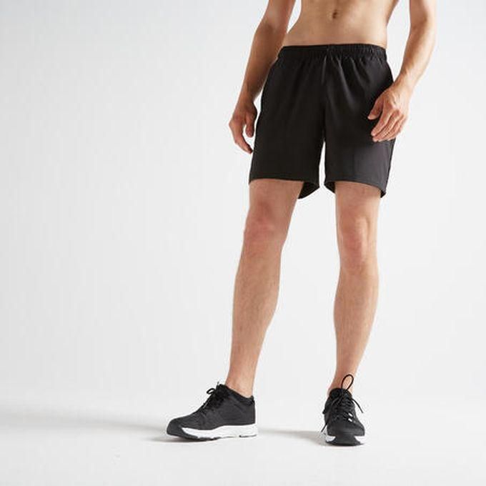 Decathlon Men's Fitness Basic Breathable Shorts - Black