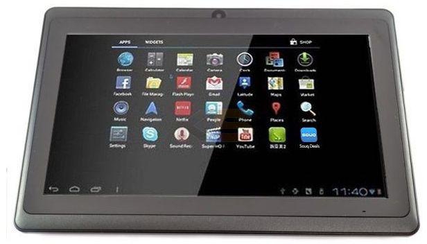 Wintouch Q75S (7.0'' Screen, 4GB Internal, Bluetooth, WiFi) Black Tablet PC