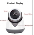 Robot Wifi IP Camera With Mic And Speaker 360 D IP Night Vision / Smartphone Support - White