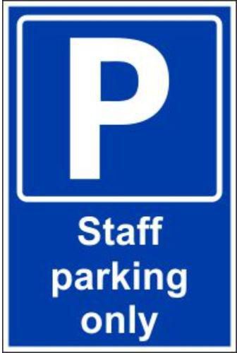 CAR PARKING / TRAFFIC SIGNS (size 300mm X450mm)
