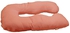 Cozy Pillow Pregrancy Pillow -Pink Pillowcase With Zipper
