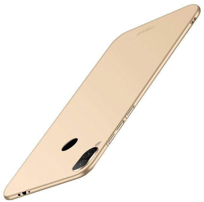 Case For Redmi Note7 Case Phone Case Full Cover 360 Fashion Design Back Cover Ultra-thin Metallic Feel Luxury Gold Color