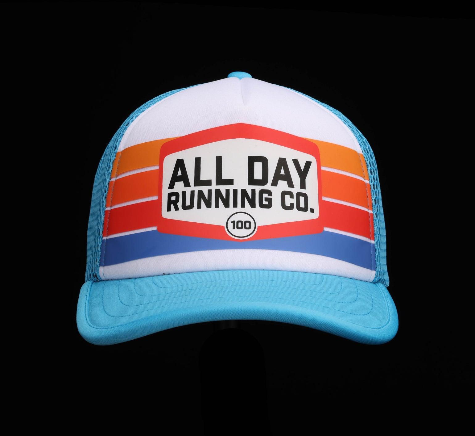 All Day Running Co. - Legacy Hat 01 (Navy - Light Blue)