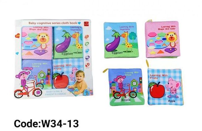 Canvas Book Box Toy For Kids -W34-13