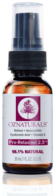 OZNATURALS Pro-Retaxinol 2.5 Retinol Serum, 98% natural