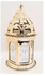 Ramadan Lantern Gold Metal Light Imported 21cm