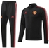 Manchester United  Black/ Red Tracksuit