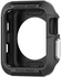 Thermoplastic Polyurethane Rugged Armor Case Cover For Apple Watch 42mm Series 3/2/1 Black