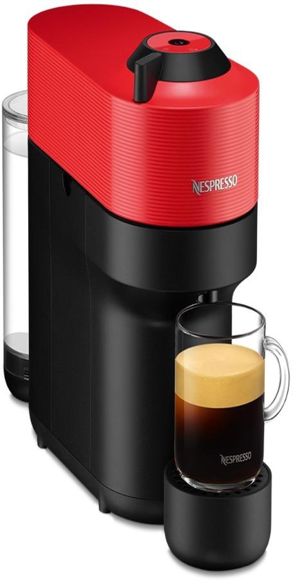 Nespresso Vertuo Pop Red Coffee Machine, GCV2-GB-RE-NE