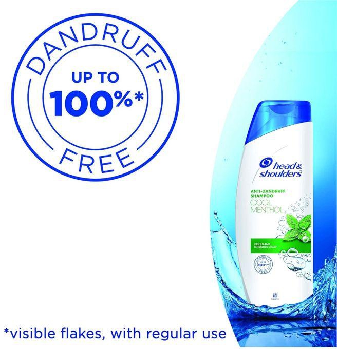 Head & Shoulders Menthol Refresh Anti-Dandruff Shampoo For Oily Scalp-400mL
