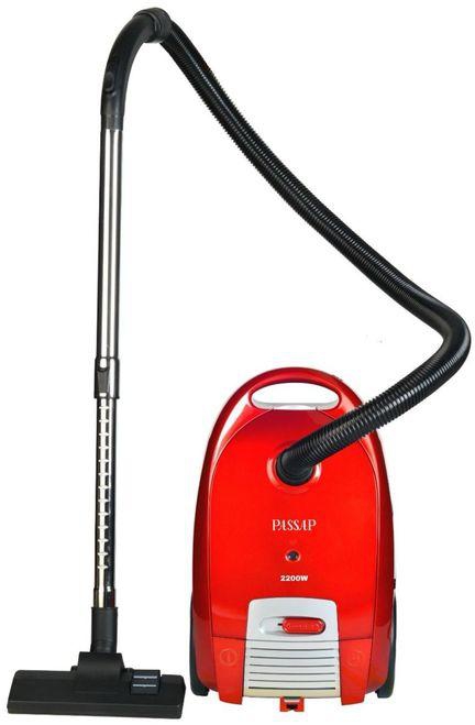 Passap Vacuum Cleaner 2200 Watt - Red