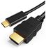 كيبل USB C الى HDMI بطول 16.5 قدم، محول كيبل USB من النوع C الى HDMI 4K، متوافق مع ماك بوك برو 2020 2019، ايباد برو 2020 2018، سيرفس بوك 2، XPS 15 13، يوجا 920 910، جالكسي S20، S20+