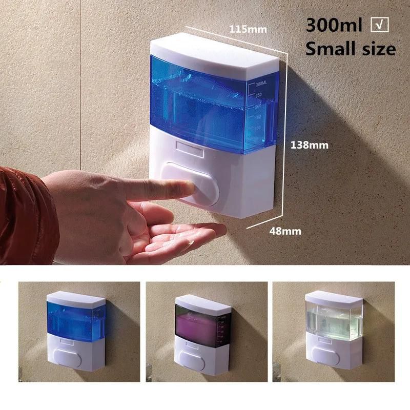 Manual soap dispenser Hand soap box liquid dispenser press type soap box material simple and small 300ml