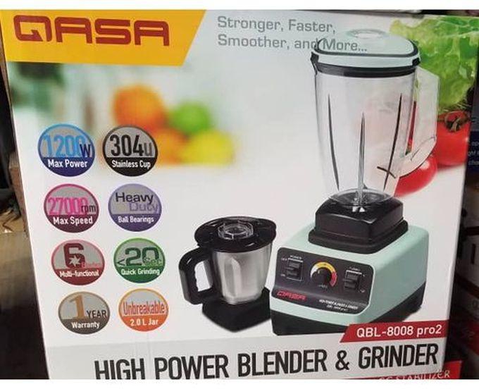 Qasa High Power Blender And Grinder(2in1)