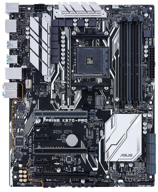 ASUS Prime X370-Pro - AMD AM4 ATX Motherboard with Aura Sync