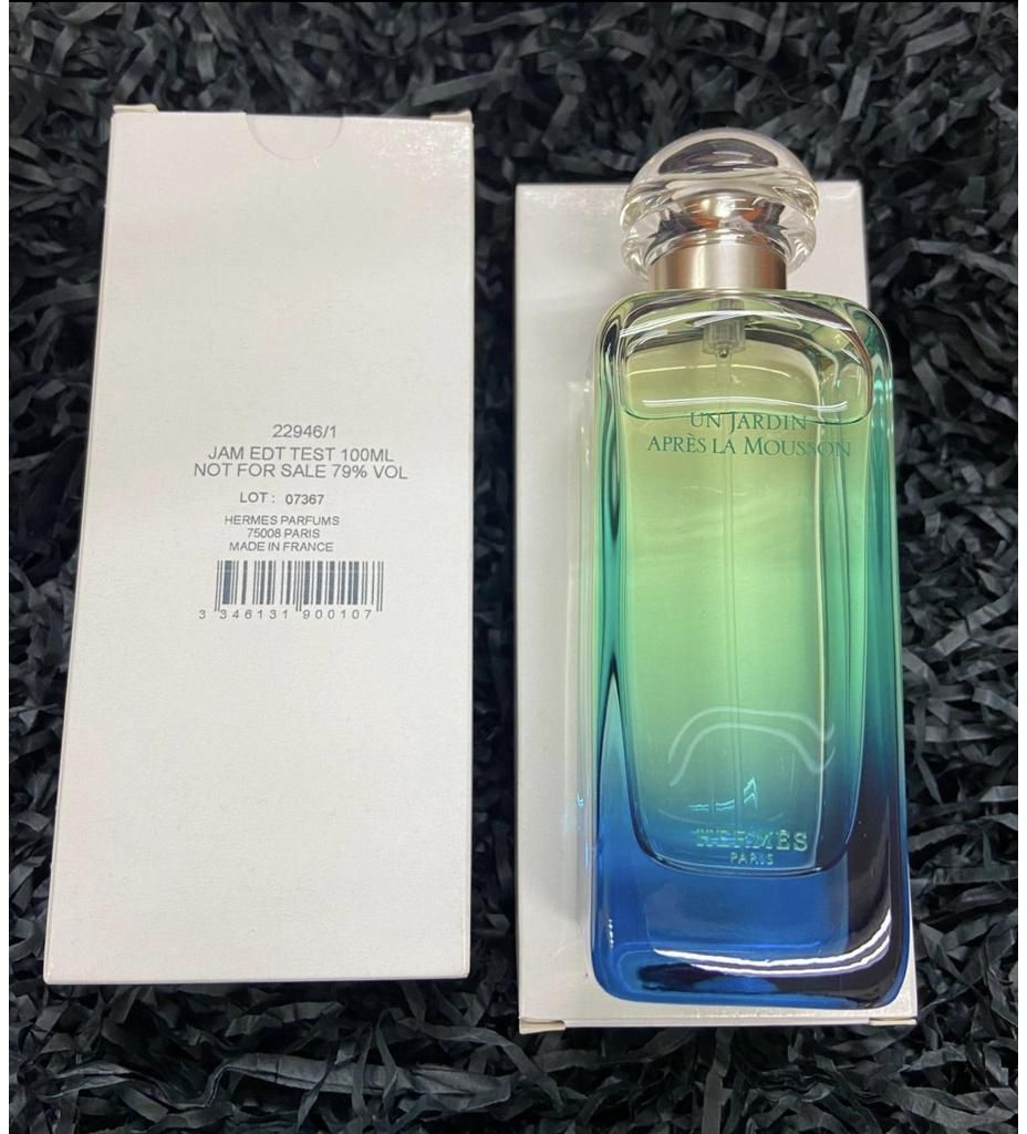 Hermes Un Jardin Apres La Mousson 100ML EDT Unisex Tester Perfume