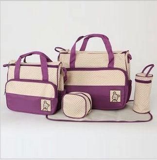 5 pcs Fashion mom bags