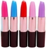 5-Piece Creative Lipstick shape Ballpoint Pen Set Multicolour