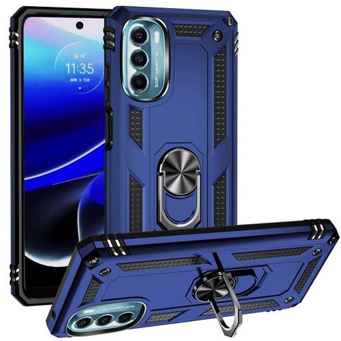 Moto G 5G 2022 Case, Dual Layer Drop Protection Case Cover With Ring Holder Stand For Motorola Moto G 5G 2022