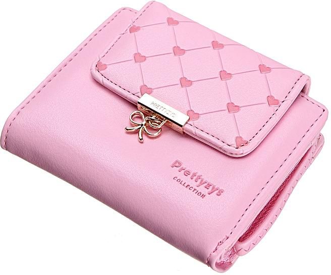 Hot Lady Fashion Women's Short Handbag Clutch Leather Wallet Button