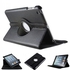 360 Degree Rotating Leather Case With Built-in Stand For iPad Mini - Black