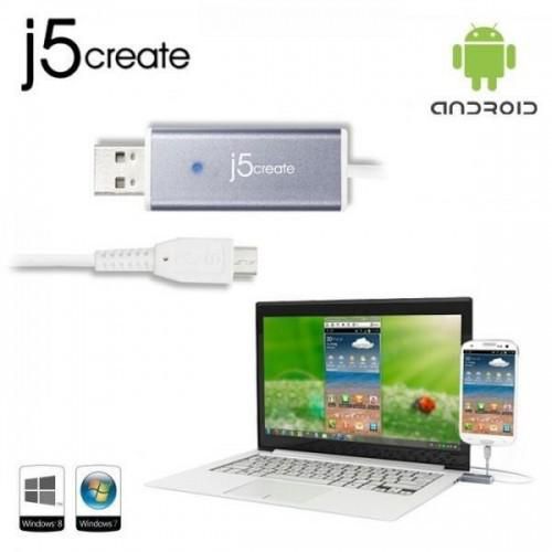 Switch2com J5 Create ANDROID MIRROR (Silver)