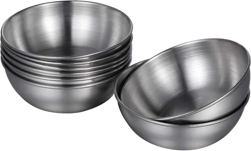 Stainless Steel Bowl, Set Of 12 Pieces