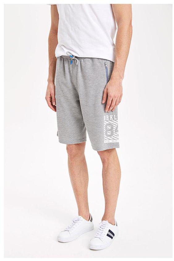 Printed Shorts Grey