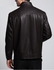 Leather Jacket for Men Genuine Lambskin with Motorcycle Zipper M-02 XS
