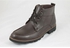 Shoebox Leather Casual Boot - Dark Brown