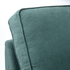 KIVIK Corner sofa, 5-seat w chaise longue - Kelinge grey-turquoise