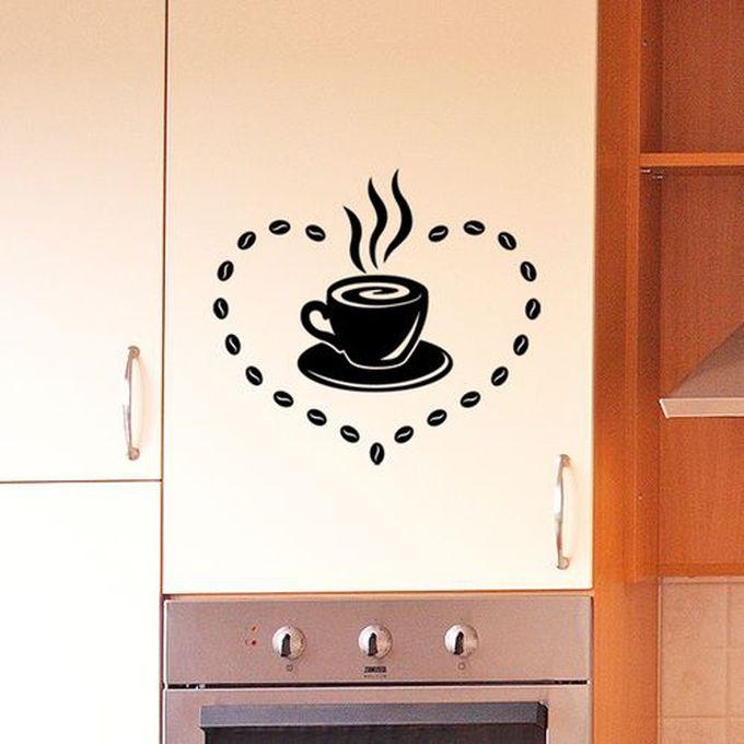 Decorative Wall Sticker - Coffee Heart