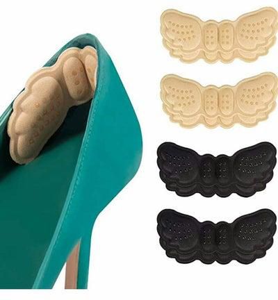 Heel Cushions for Shoes | 4 Pairs Heel Grips | Shoe Inserts Women and Men | Heel Protectors | Heel Pads | High Heel Insert Preventing Heel Rubbing and Blisters