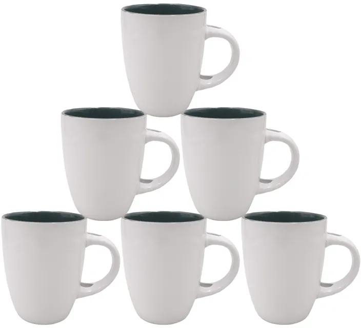 Niceone 6pcs 14oz High Quality Porcelain Tea Milk Coffee Ceramic Cups(BYD-CUP-4107 MILK CUP)