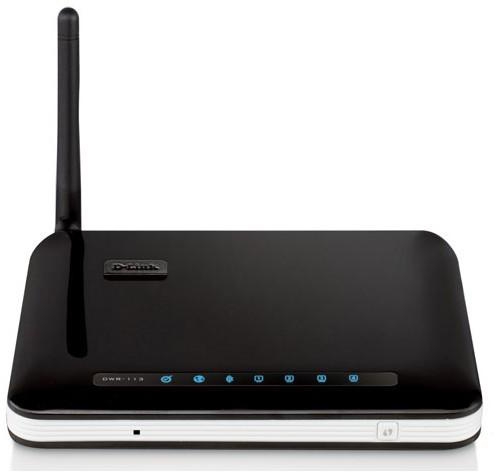 D-Link DWR-113/EEU 150Mbps 3G Router with Dongle Interface Black