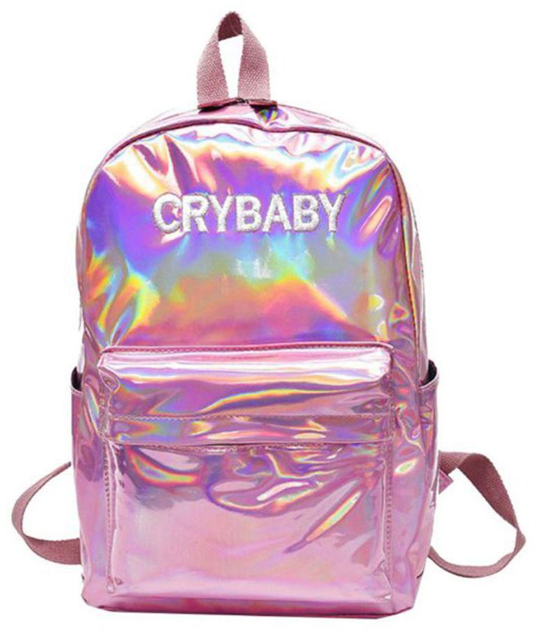 Large Capacity Holographic School Backpack